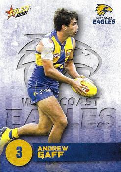 2021 Select AFL Footy Stars #163 Andrew Gaff Front